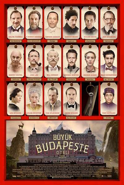 Büyük Pudapeşte Oteli - The Grand Budapest Hotel - 2014 Türkçe Dublaj MKV indir